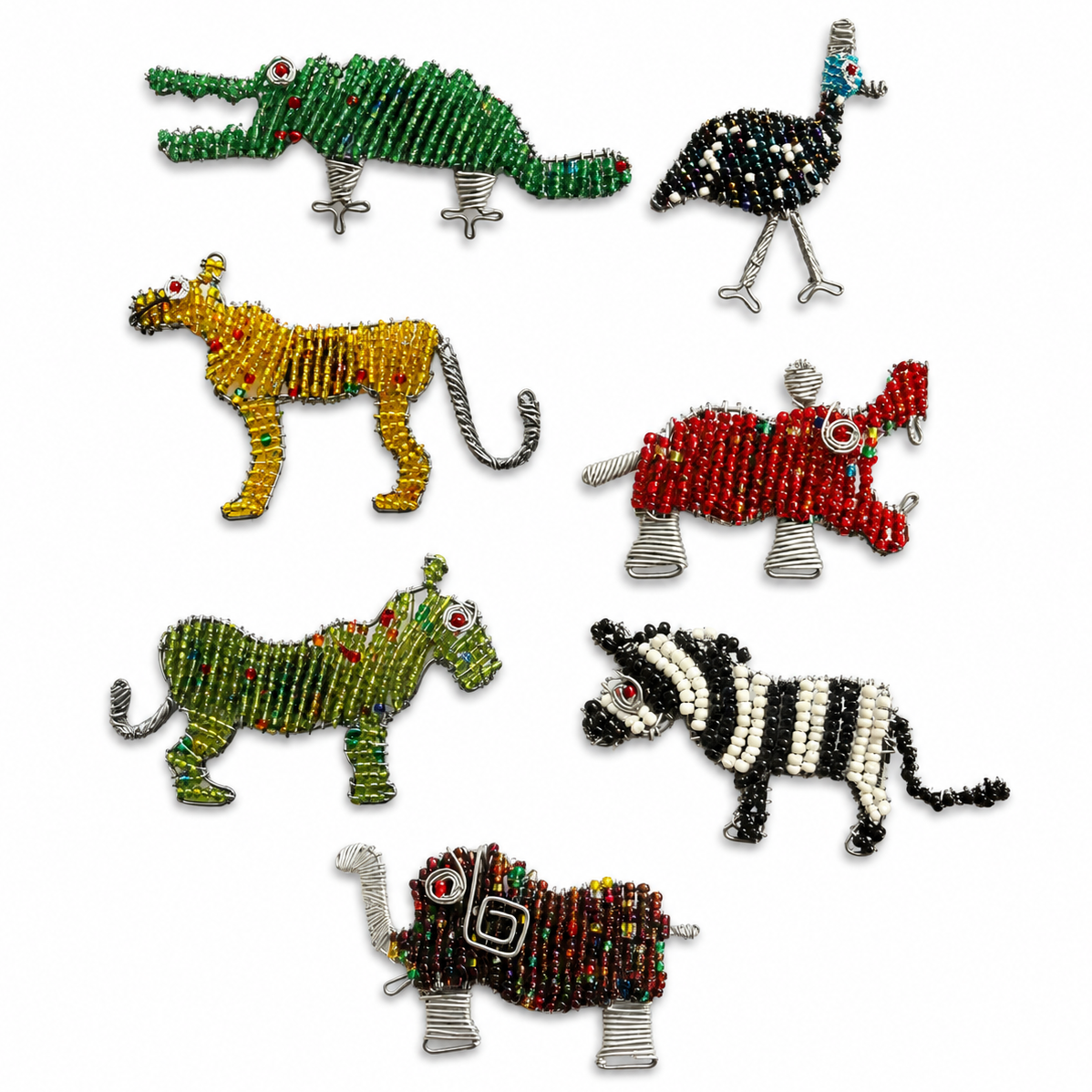 2D Bead Safari Magnet